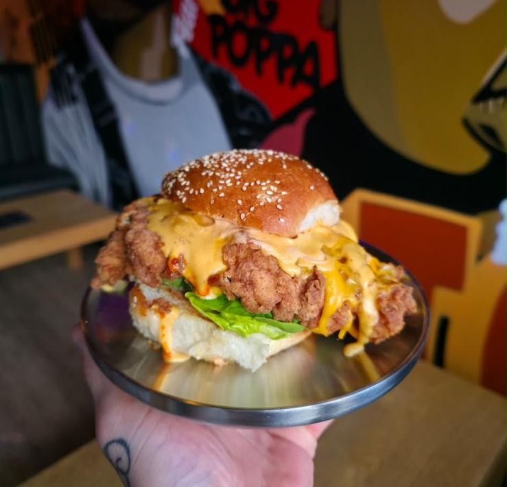 Lucky Luciano Burger